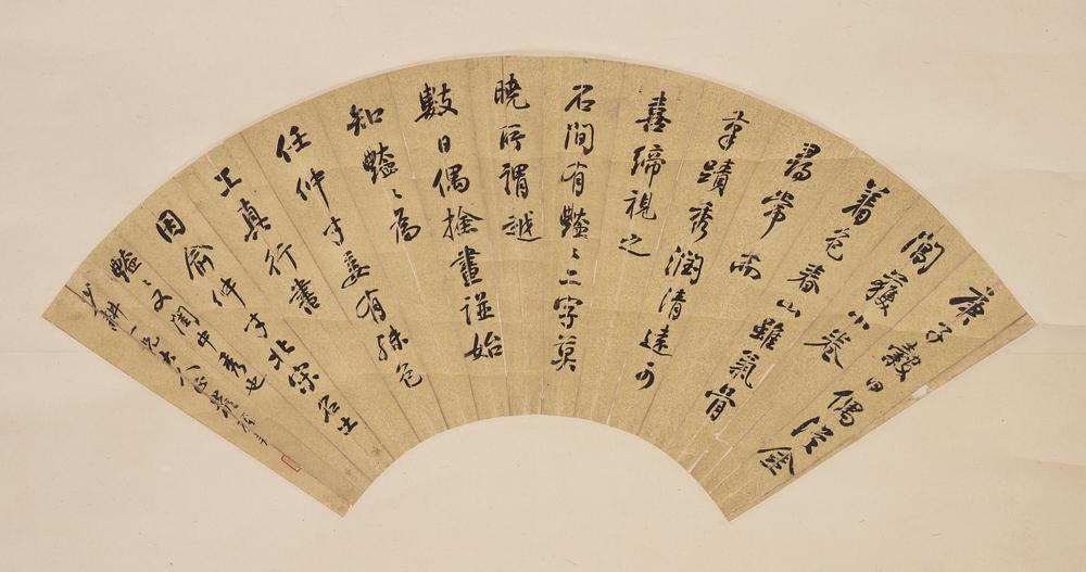 图片[4]-fan; painting; hanging scroll BM-1881-1210-0.79.CH-China Archive